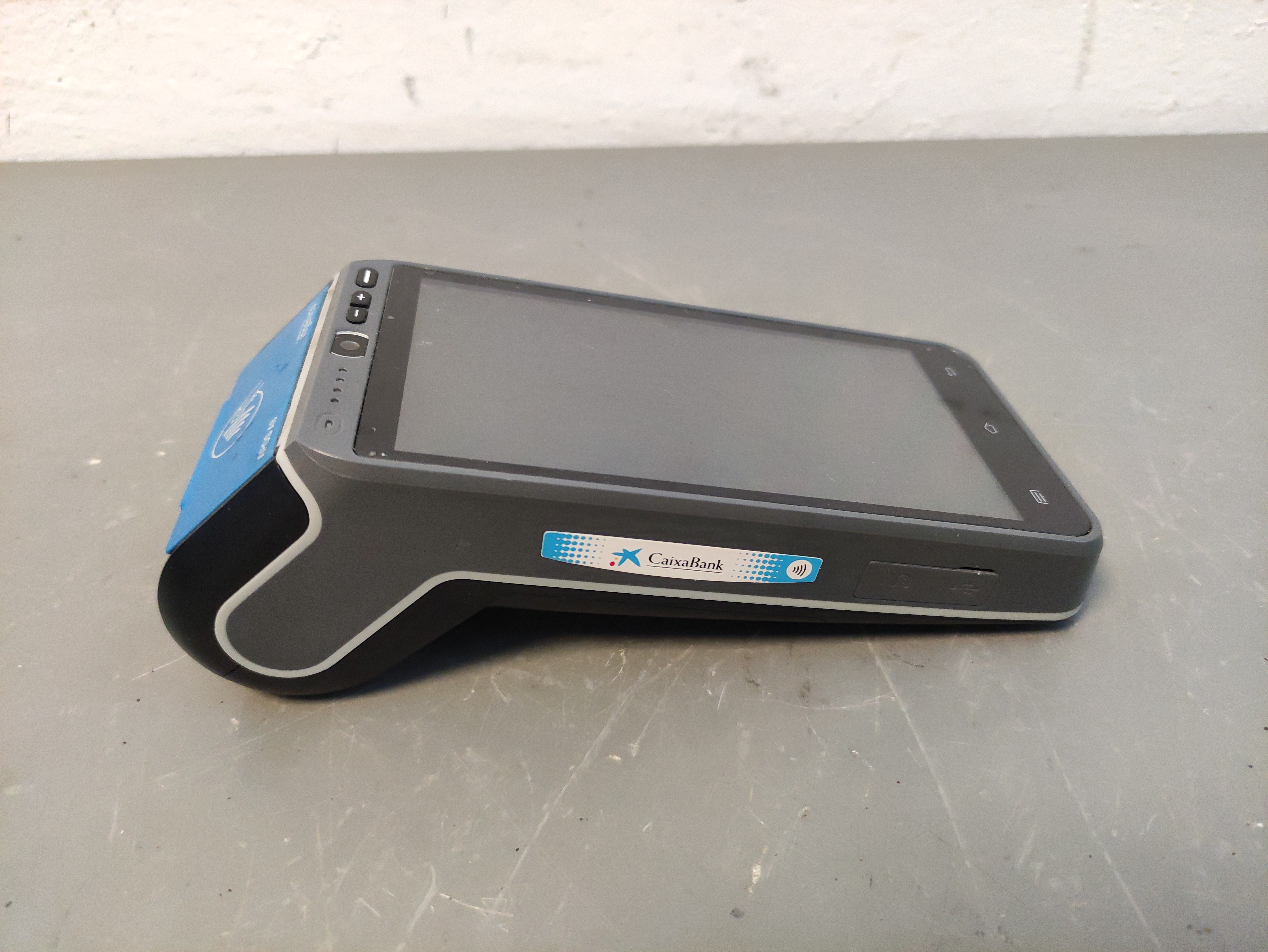 datáfono banco comercio func plast azul 6.3x18.5x8.5 4u